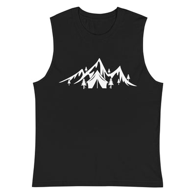 Berge - Camping - Muskelshirt (Unisex) camping xxx yyy zzz 2XL