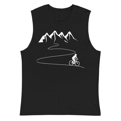 Berge - Kurve Linie - Radfahren - Muskelshirt (Unisex) fahrrad xxx yyy zzz 2XL