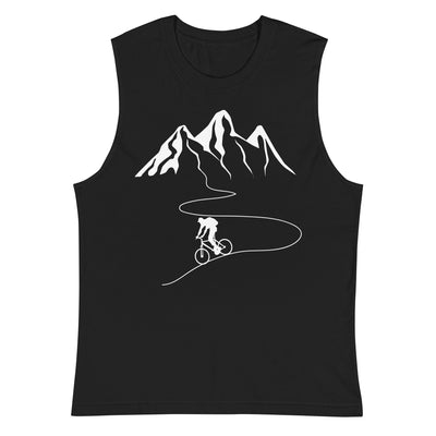 Berge - Kurve Linie - Radfahren - Muskelshirt (Unisex) fahrrad xxx yyy zzz 2XL