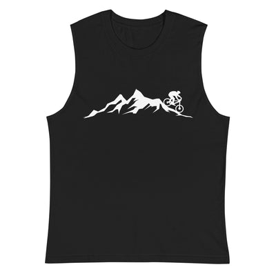 Berge - Mountainbike - (M) - Muskelshirt (Unisex) xxx yyy zzz 2XL