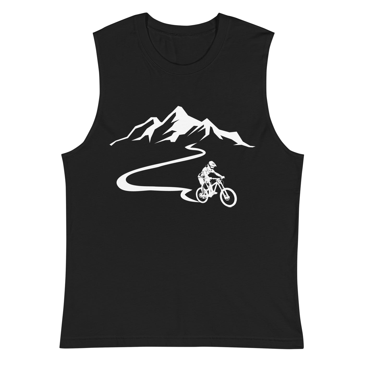 Berge - Mountainbike - (M) (13) - Muskelshirt (Unisex) xxx yyy zzz 2XL