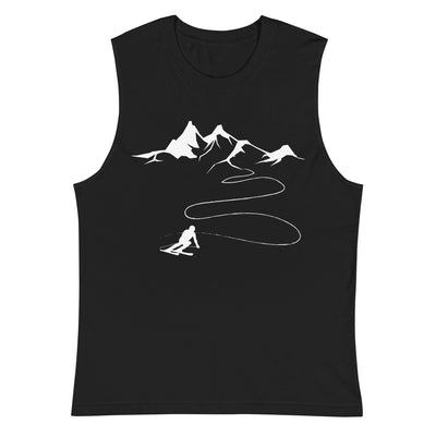 Berge - Skifahren - Muskelshirt (Unisex) klettern ski xxx yyy zzz 2XL