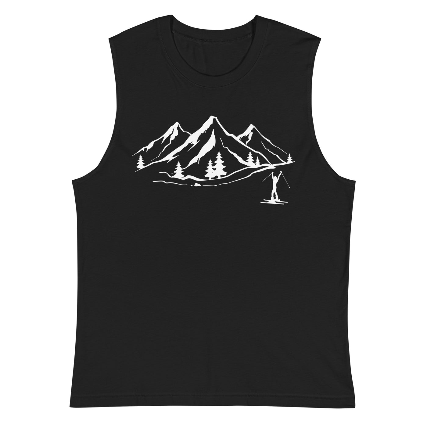 Berge 1 und Skifahren - Muskelshirt (Unisex) klettern ski xxx yyy zzz 2XL