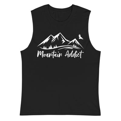 Berge Addict - Muskelshirt (Unisex) berge xxx yyy zzz 2XL