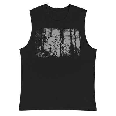 Mountainbiken im Wald - (M) - Muskelshirt (Unisex) xxx yyy zzz 2XL