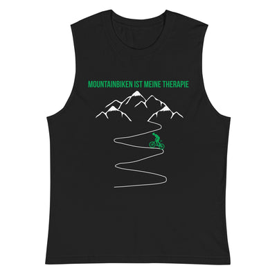 Mountainbiken ist meine Therapie - (M) - Muskelshirt (Unisex) xxx yyy zzz 2XL