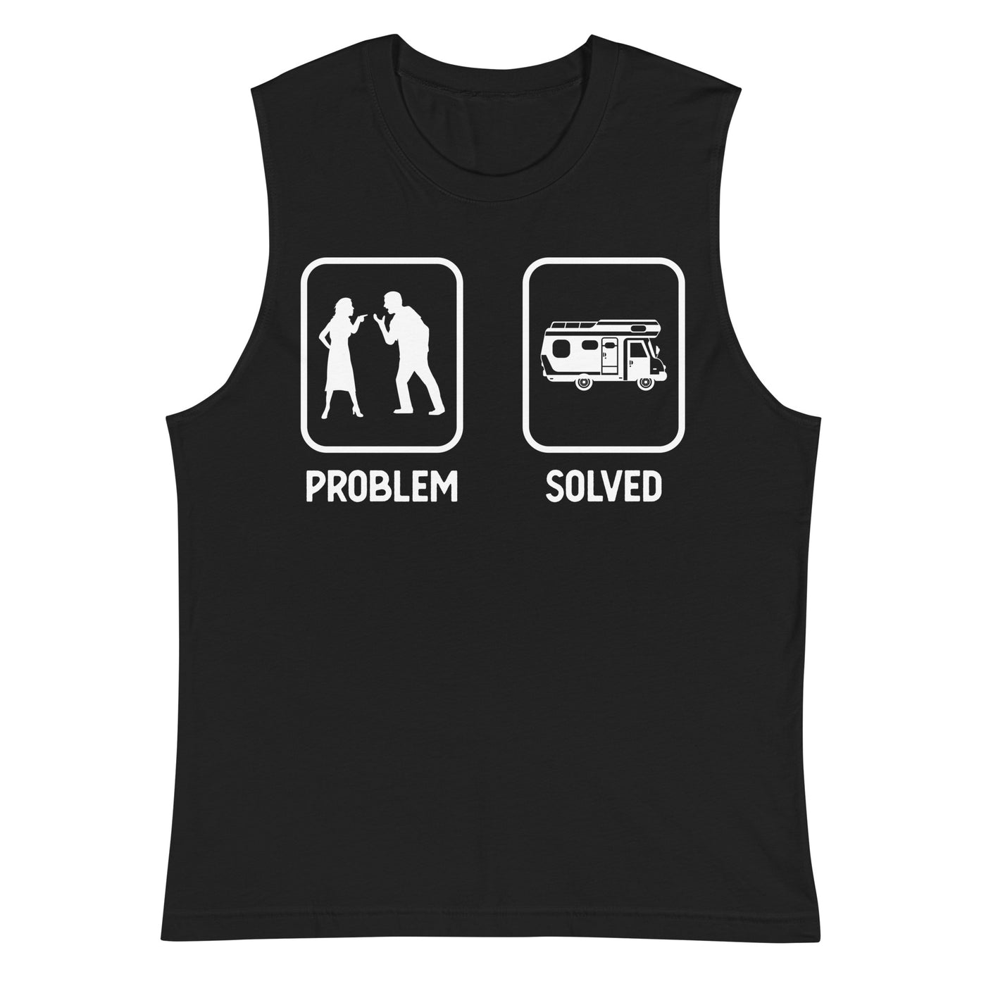 Problem Solved - Camping Van - Muskelshirt (Unisex) camping xxx yyy zzz 2XL