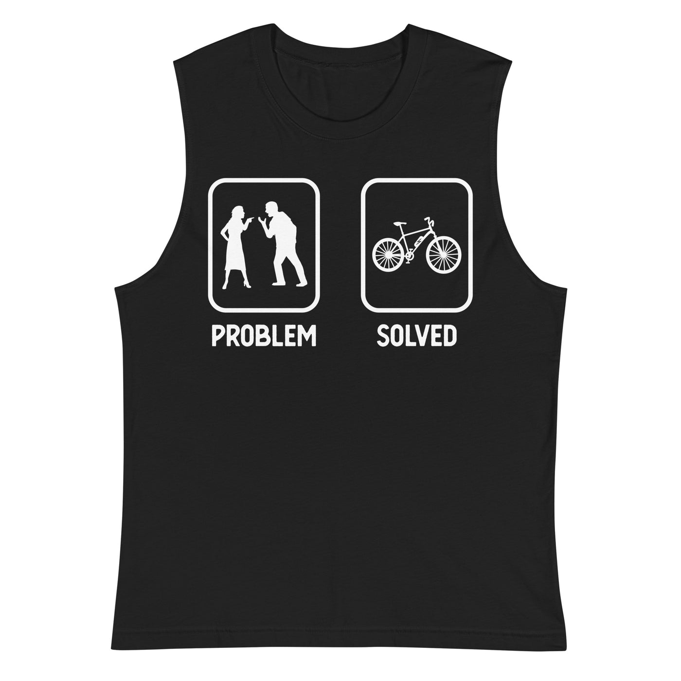 Problem Solved - E-Bike - Muskelshirt (Unisex) e-bike xxx yyy zzz 2XL