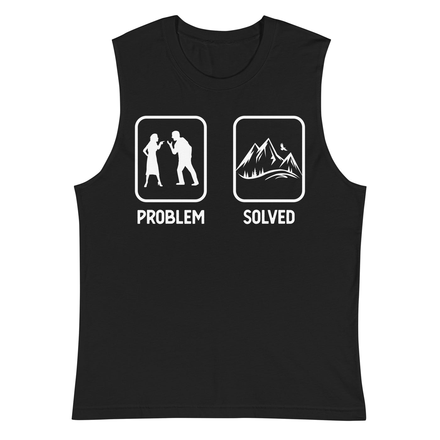 Problem Solved - Berge - Muskelshirt (Unisex) berge xxx yyy zzz 2XL