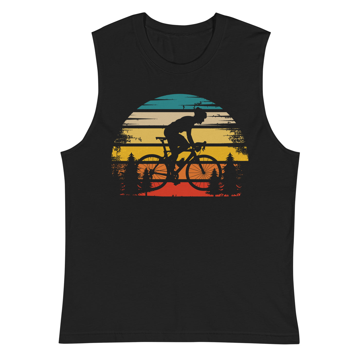 Retro Sonne und Radfahren - Muskelshirt (Unisex) fahrrad xxx yyy zzz 2XL