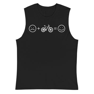 Lächelndes Gesicht und Ebike - Muskelshirt (Unisex) e-bike xxx yyy zzz 2XL