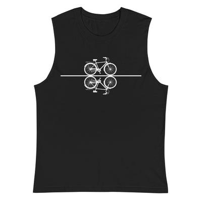 Gerade Linie - Radfahren - Muskelshirt (Unisex) fahrrad xxx yyy zzz 2XL