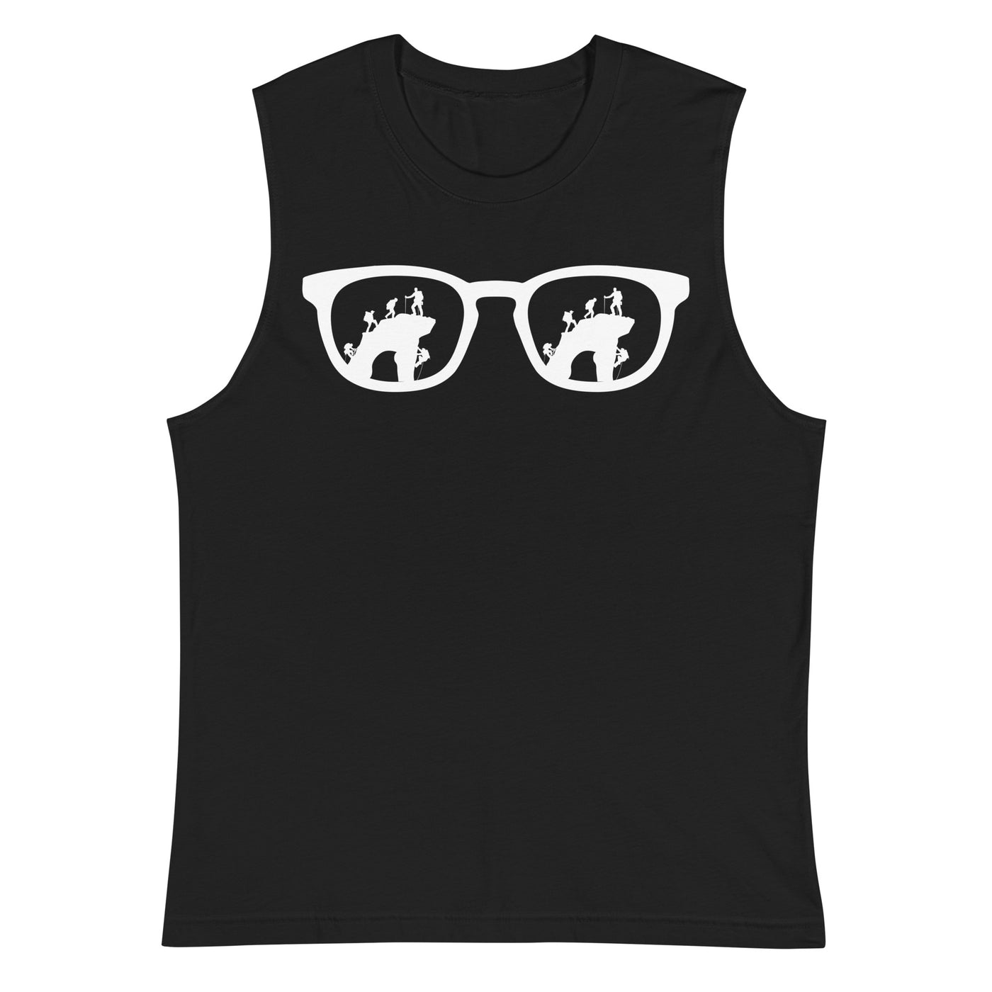 Sonnenbrille und Klettern - Muskelshirt (Unisex) klettern xxx yyy zzz 2XL