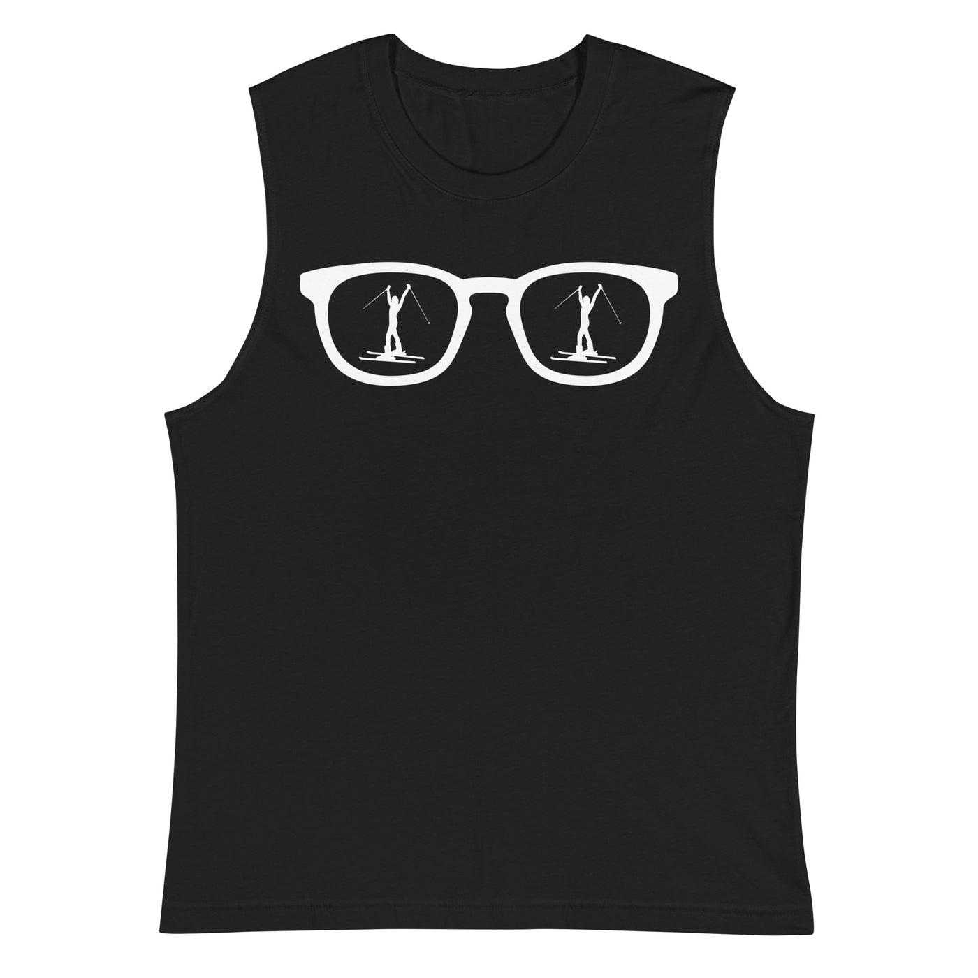 Sonnenbrille und Skifahren 1 - Muskelshirt (Unisex) klettern ski xxx yyy zzz 2XL