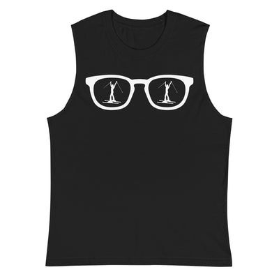 Sonnenbrille und Skifahren 1 - Muskelshirt (Unisex) klettern ski xxx yyy zzz 2XL