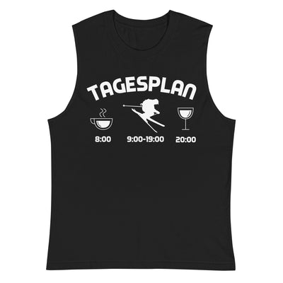 Tagesplan - Muskelshirt (Unisex) klettern ski xxx yyy zzz 2XL