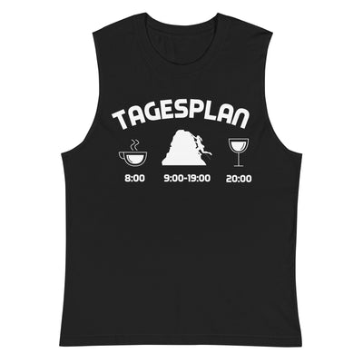 Tagesplan 1 - Muskelshirt (Unisex) klettern xxx yyy zzz 2XL