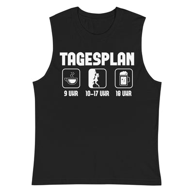 Tagesplan 1 - Muskelshirt (Unisex) klettern xxx yyy zzz 2XL