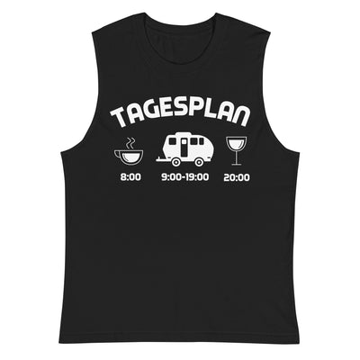 Tagesplan 2 - Muskelshirt (Unisex) camping xxx yyy zzz 2XL