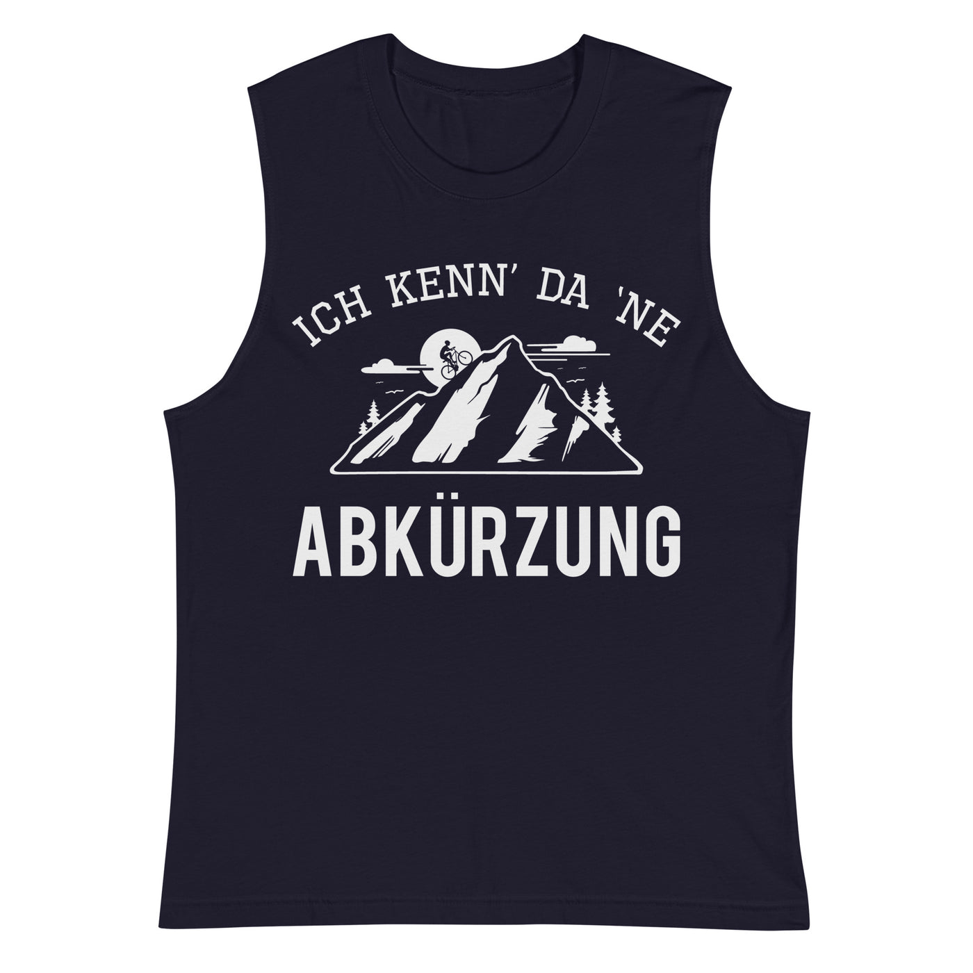 Ich kenn da ne Abkürzung - Muskelshirt (Unisex) mountainbike