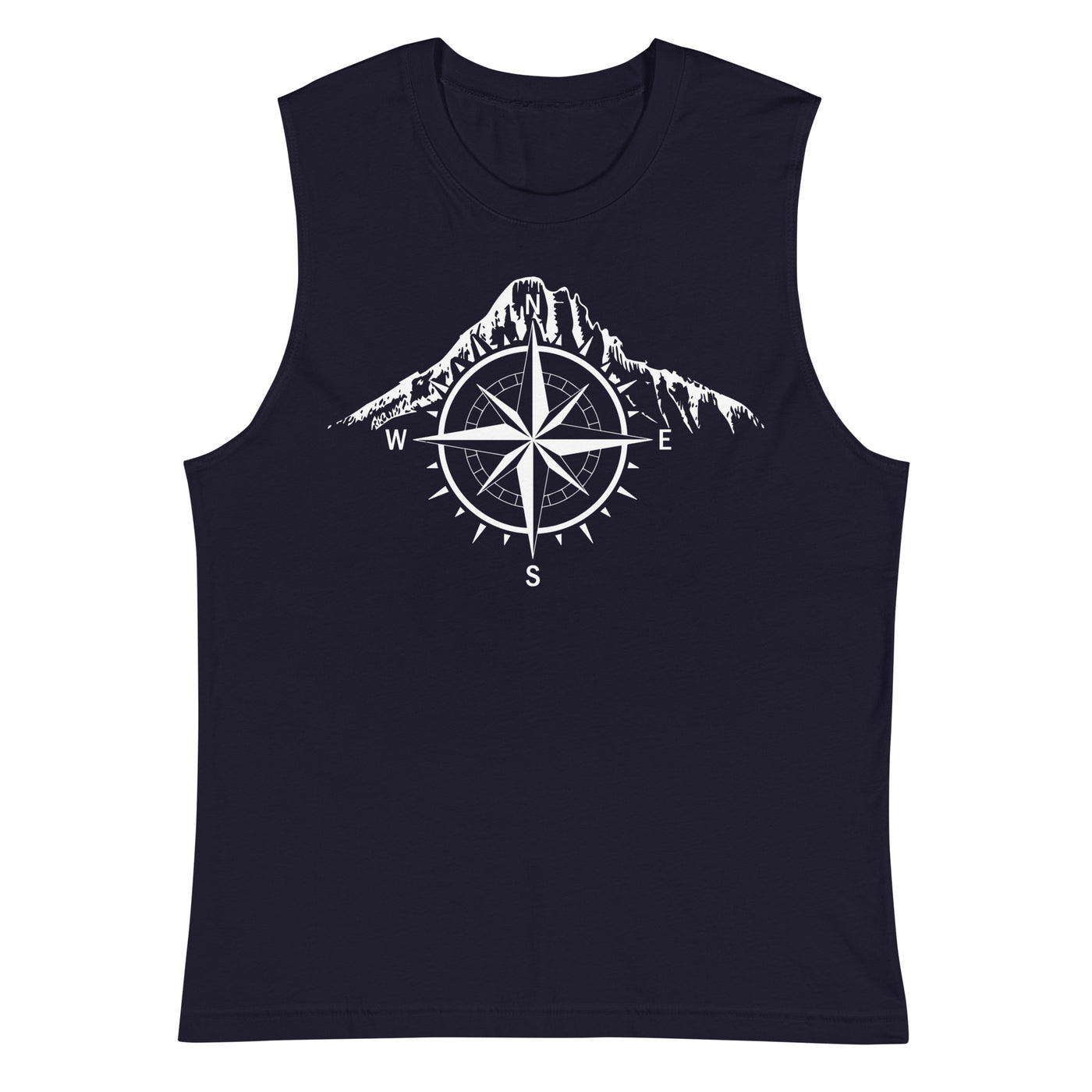 Compass - Mountain - Muskelshirt (Unisex) berge