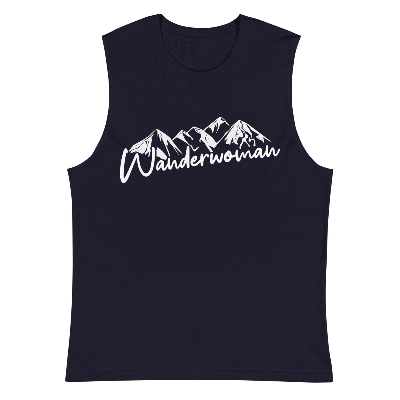 Wanderwoman - Muskelshirt (Unisex) berge wandern