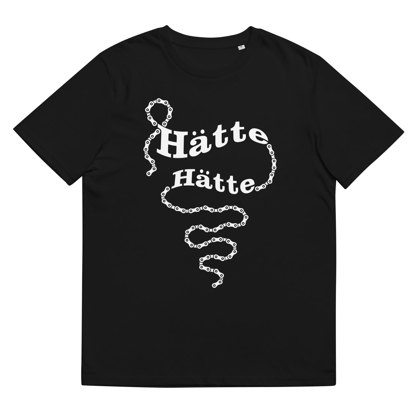 Hätte Hätte Fahrradkette - Herren Premium Organic T-Shirt fahrrad mountainbike Schwarz