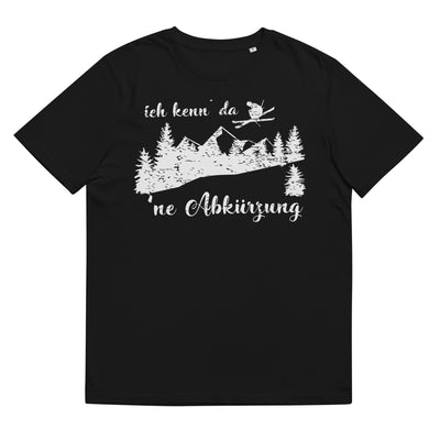 Ich kenn' da 'ne Abkürzung - Herren Premium Organic T-Shirt klettern ski xxx yyy zzz Black