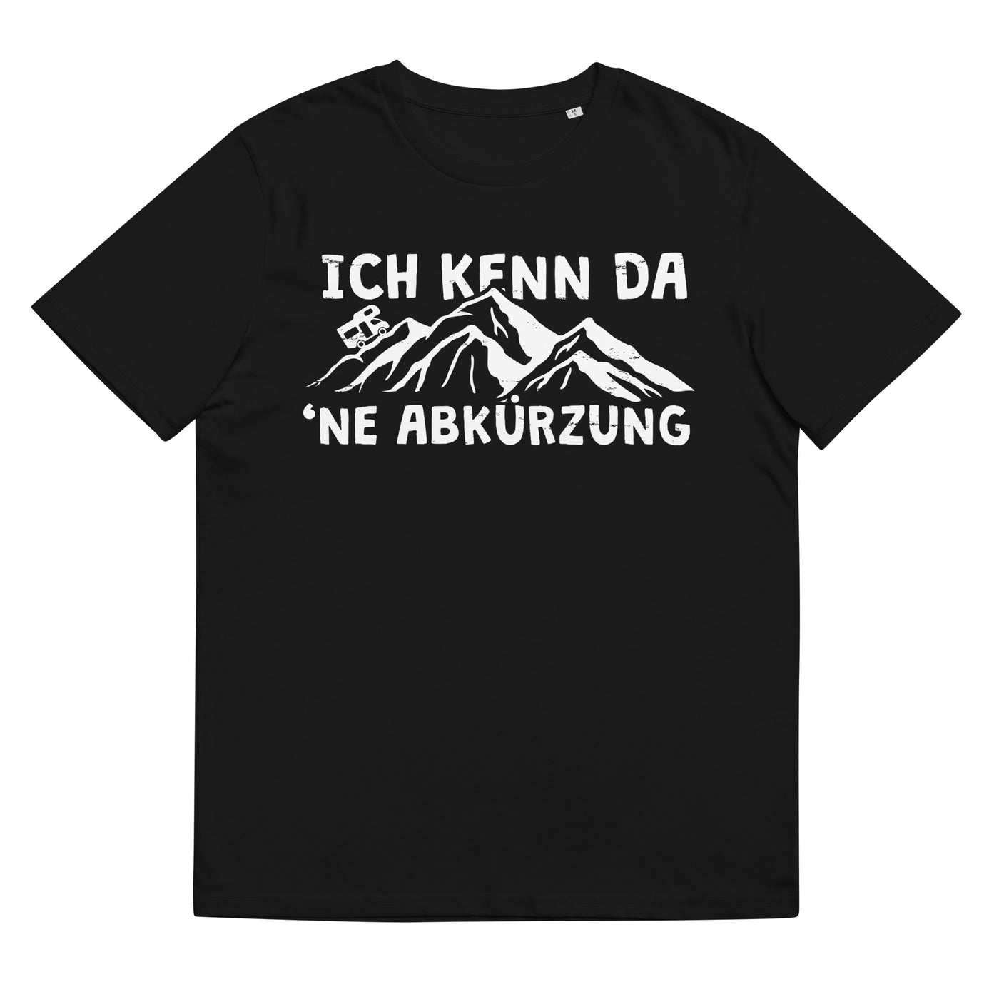 Ich kenn da ne Abkürzung - Wohnmobil - Herren Premium Organic T-Shirt camping xxx yyy zzz Black