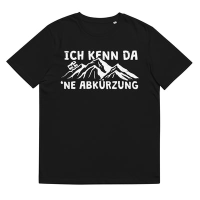 Ich kenn da ne Abkürzung - Wohnmobil - Herren Premium Organic T-Shirt camping xxx yyy zzz Black