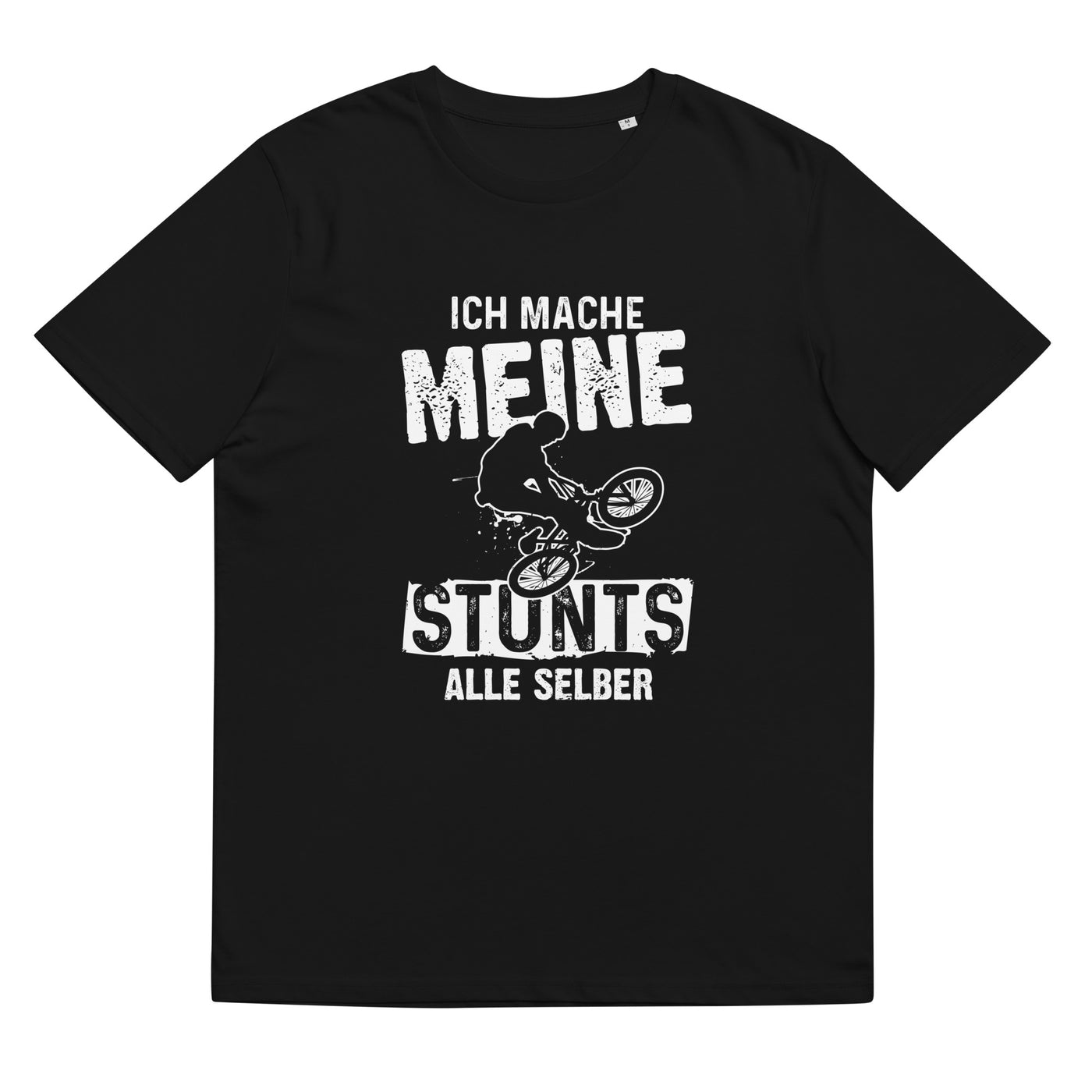 Ich mache meine Stunts alle selbst - (M) - Herren Premium Organic T-Shirt xxx yyy zzz Black