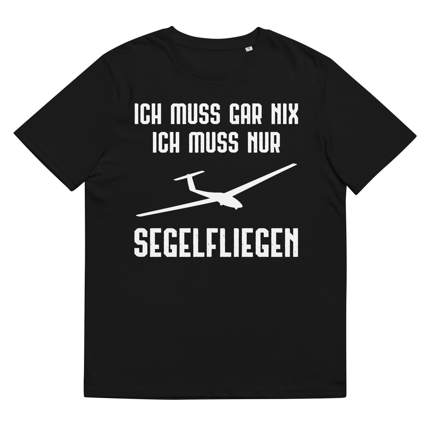 Ich Muss Gar Nix Ich Muss Nur Segelfliegen - Herren Premium Organic T-Shirt berge xxx yyy zzz Black