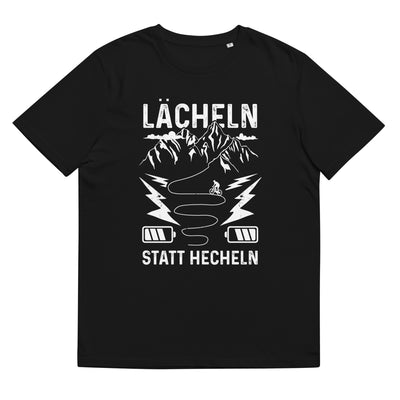 Lächeln statt hecheln - Herren Premium Organic T-Shirt e-bike xxx yyy zzz Black