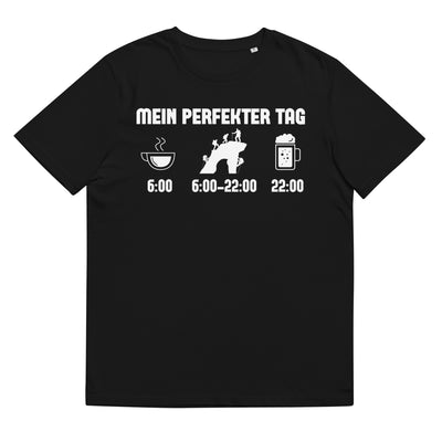 Mein Perfekter Tag - Herren Premium Organic T-Shirt klettern xxx yyy zzz Black