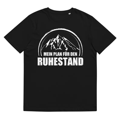 Mein Plan Fur Den Ruhestand - Herren Premium Organic T-Shirt berge xxx yyy zzz Black