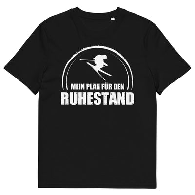 Mein Plan Fur Den Ruhestand - Herren Premium Organic T-Shirt klettern ski xxx yyy zzz Black