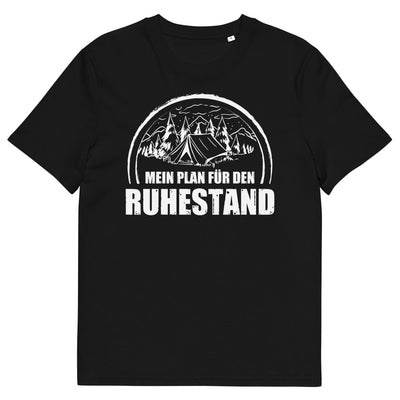 Mein Plan Fur Den Ruhestand 1 - Herren Premium Organic T-Shirt camping xxx yyy zzz Black