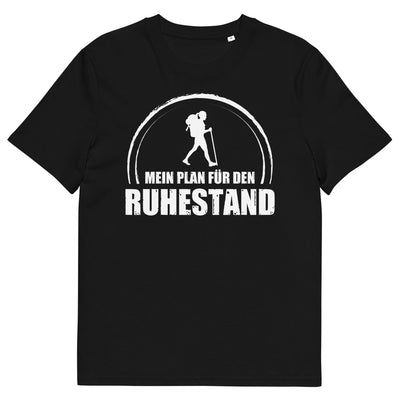 Mein Plan Fur Den Ruhestand 1 - Herren Premium Organic T-Shirt wandern xxx yyy zzz Black