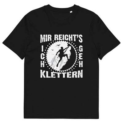 Mir reichts ich geh klettern - Herren Premium Organic T-Shirt klettern xxx yyy zzz Black