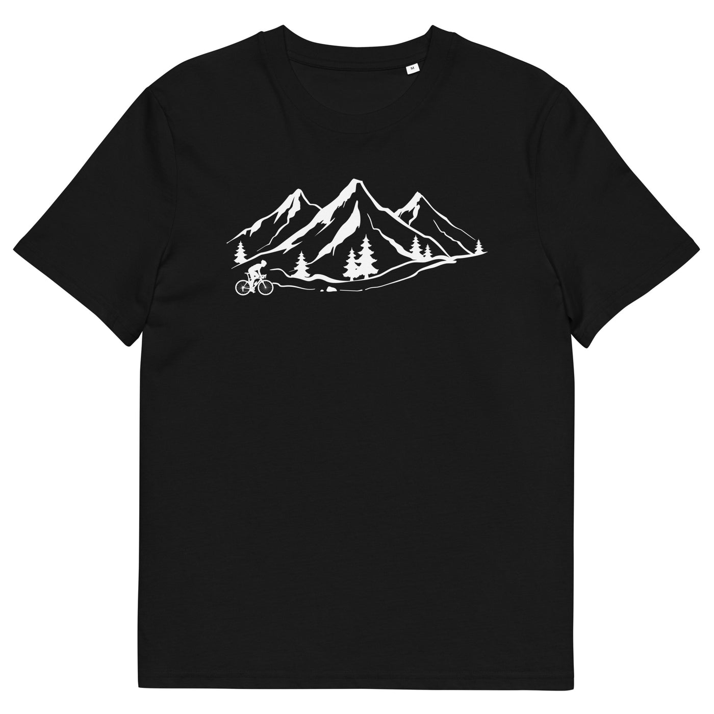 Berge 1 und Radfahren - Herren Premium Organic T-Shirt fahrrad xxx yyy zzz Black