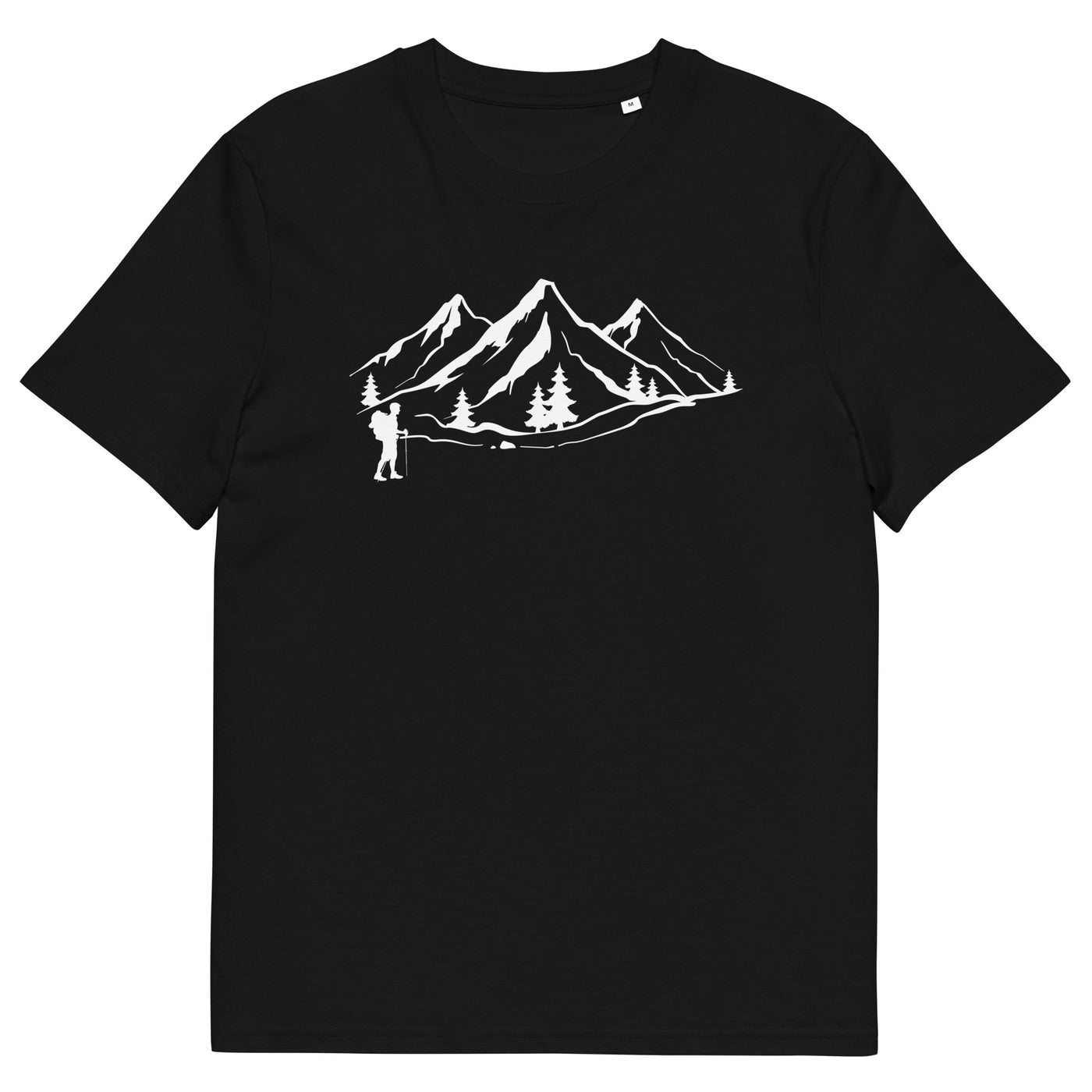 Berge 1 und Wandern - Herren Premium Organic T-Shirt wandern xxx yyy zzz Black