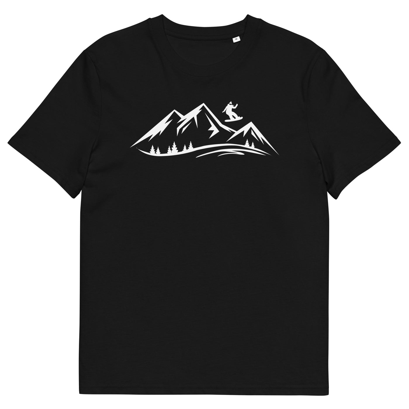 Berge und Snowboarding - Herren Premium Organic T-Shirt snowboarden xxx yyy zzz Black