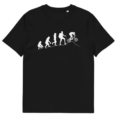 Mountainbike Evolution - (M) - Herren Premium Organic T-Shirt xxx yyy zzz Black