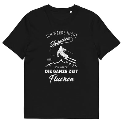 Nicht aufgeben aber fluchen - Ski - Herren Premium Organic T-Shirt ski xxx yyy zzz Black