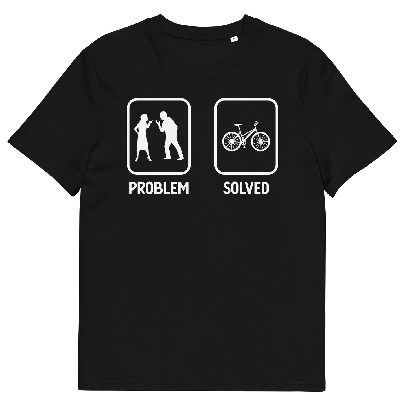 Problem Solved - Radfahren - Herren Premium Organic T-Shirt fahrrad xxx yyy zzz Black