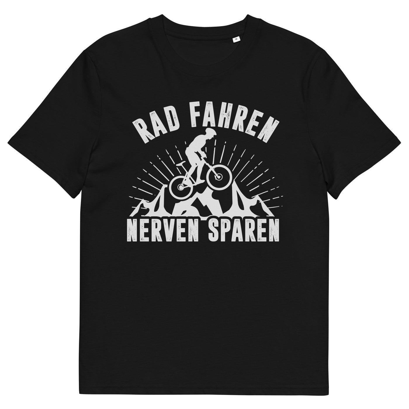 Rad fahren Nerven sparen - Herren Premium Organic T-Shirt fahrrad xxx yyy zzz Black