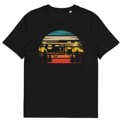 Retro Sonne und Camping - Herren Premium Organic T-Shirt camping xxx yyy zzz Black