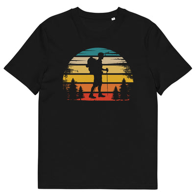 Retro Sonne und Wandern - Herren Premium Organic T-Shirt wandern xxx yyy zzz Black