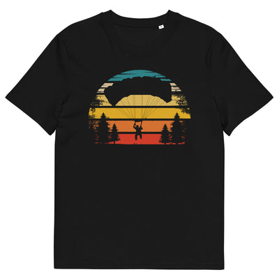 Retro Sonne und Paragleiten - Herren Premium Organic T-Shirt berge xxx yyy zzz Black