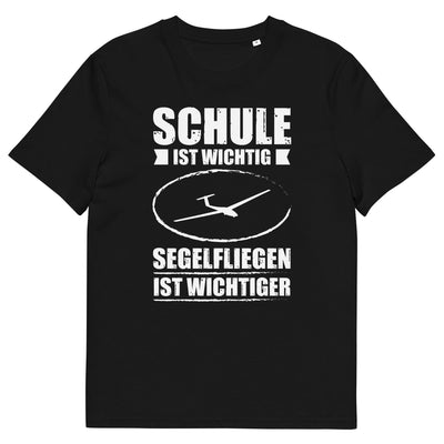 Schule Ist Wichtig Segelfliegen Ist Wichtiger - Herren Premium Organic T-Shirt berge xxx yyy zzz Black